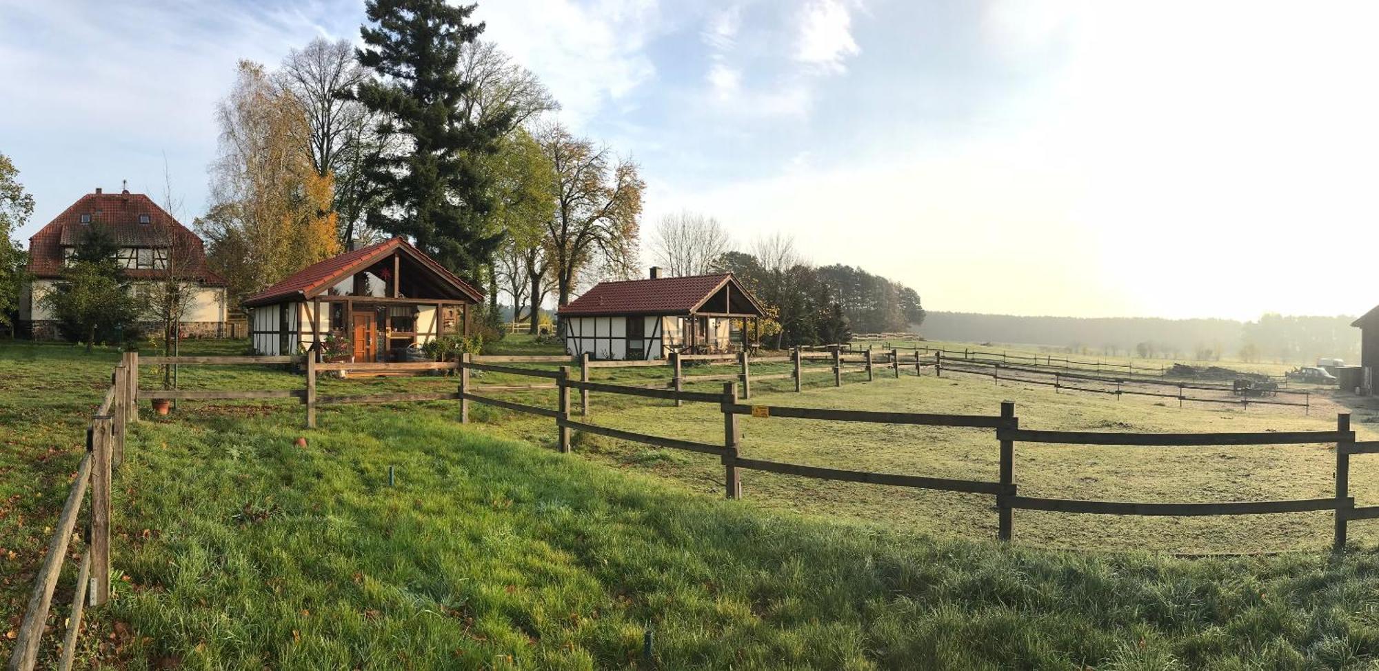 Pferdehof Schorfheide Villa Exterior foto